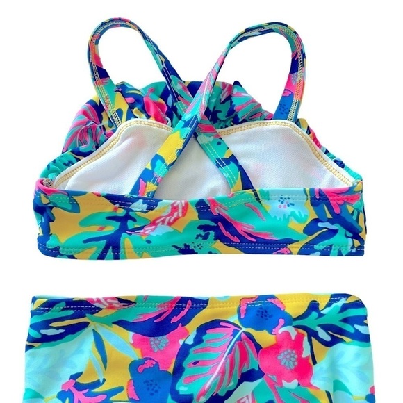 CAT & Jack Toddler Bikini Bathing Suit Floral - Picture 5 of 7